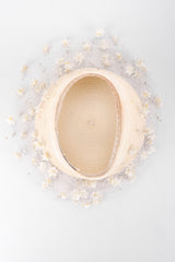 Recess Los Angeles Vintage Jack McConnell Basket Flower Net Cossack Bridal Wedding Veil Hat