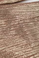 Vintage Jacques Molko Striped Gold Lamé snag on back