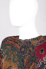 Recess Los Angeles Vintage Janine of London Mosaic Dropwaist Dress