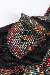 Recess Los Angeles Vintage Janine of London Mosaic Dropwaist Dress