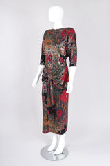 Recess Los Angeles Vintage Janine of London Mosaic Drop Waist Dress