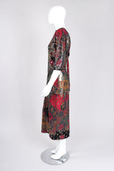 Recess Los Angeles Vintage Janine of London Mosaic Drop Waist Dress