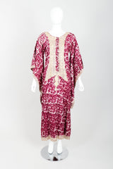 Vintage Jean Kablan Bohemian Angel Wing Caftan Front Crop at Recess