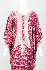 Vintage Jean Kablan Bohemian Angel Wing Caftan Front Crop at Recess