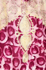 Vintage Jean Kablan Bohemian Angel Wing Caftan Side Fabric at Recess