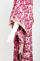 Vintage Jean Kablan Bohemian Angel Wing Caftan Side Crop at Recess