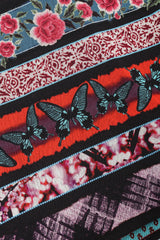 Recess Los Angeles Vintage Jean Paul Gaultier Soleil Butterfly Floral Mesh Tank Dress