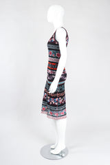 Recess Los Angeles Vintage Jean Paul Gaultier Soleil Butterfly Floral Mesh Tank Dress