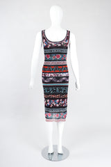 Recess Los Angeles Vintage Jean Paul Gaultier Soleil Butterfly Floral Mesh Tank Dress