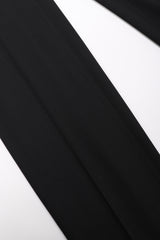 Recess Los Angeles Vintage Jean Paul Gaultier Slim Silhouette Diagonal Waist Strip Bands Black Lace Up Corset Button Fly