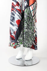 Recess Designer Consignment Vintage Jean Paul Gaultier Watercolor Blood Splatter Skirt Los Angeles Resale