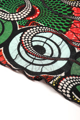 Recess Los Angeles Designer Consignment Vintage Jean Paul Gaultier Soleil African Wax Print Mesh Tank