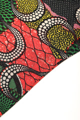 Recess Los Angeles Designer Consignment Vintage Jean Paul Gaultier Soleil African Wax Print Mesh Tank