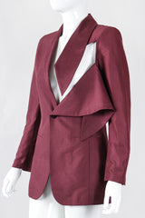 Recess Los Angeles Vintage Jean Paul Gaultier Cutout Slash Blazer Jacket