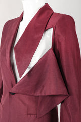 Recess Los Angeles Vintage Jean Paul Gaultier Cutout Slash Blazer Jacket