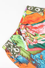 Recess Designer Consignment Vintage Jean Paul Gaultier Inverted Colorized Silent Film Starlet Skirt Pola Negri Clara Bow Los Angeles Resale