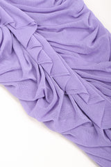 Recess Los Angeles Vintage Jean Paul Gaultier Soleil Ruched Mesh Ruffle Cuff Dress