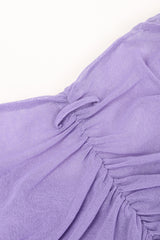 Recess Los Angeles Vintage Jean Paul Gaultier Soleil Ruched Mesh Ruffle Cuff Dress