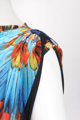 Recess Los Angeles Vintage Jean Paul Gaultier Soleil Soleil Asymmetrical Mesh Batwing Top