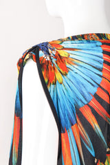 Recess Los Angeles Vintage Jean Paul Gaultier Soleil Soleil Asymmetrical Mesh Batwing Top