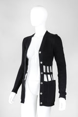 Recess Los Angeles Vintage Jean Paul Gaultier Corset Cage Cardigan Sweater