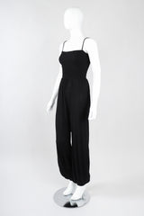 Recess Los Angeles Vintage Jean Paul Gaultier Soleil Convertible Shirred Mesh Harem Jumpsuit