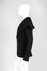 Recess Los Angeles Vintage Jean Paul Gaultier Oversized Lapel Sailor Collar Jacket