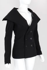 Recess Los Angeles Vintage Jean Paul Gaultier Oversized Lapel Sailor Collar Jacket