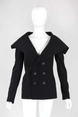 Recess Los Angeles Vintage Jean Paul Gaultier Oversized Lapel Sailor Collar Jacket