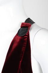 Recess Los Angeles Vintage Jean Paul Gaultier Velvet Corset Vest