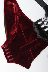 Recess Los Angeles Vintage Jean Paul Gaultier Velvet Corset Vest