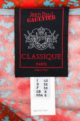 Vintage Jean Paul Gaultier Abstract Ruffle Midi Skirt Label at Recess