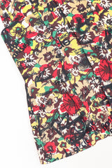 Recess Los Angele Designer Consignment Vintage Jean Paul Gaultier Graffiti Camo Print God Save The Queen Silk Coat Dress