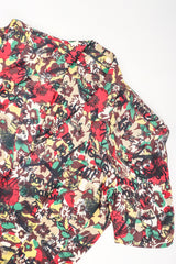 Recess Los Angele Designer Consignment Vintage Jean Paul Gaultier Graffiti Camo Print God Save The Queen Silk Coat Dress