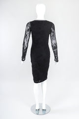 Recess Designer Consignment Vintage Jean Paul Gaultier Soleil Crochet Net Mesh Lace Dress Los Angeles Resale