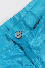 Recess Los Angeles Vintage Jean Paul Gaultier Silk Shantung Zip & Buckle Barbie Pant