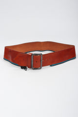 Recess Los Angeles Vintage Jean Paul Gaultier Silk Shantung Zip & Buckle Barbie Pant