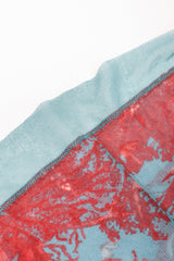 Recess Los Angeles Designer Consignment Vintage Jean Paul Gaultier 90s Soleil Mesh Coral Reef Aquarium Dress