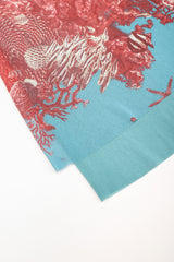 Recess Los Angeles Designer Consignment Vintage Jean Paul Gaultier 90s Soleil Mesh Coral Reef Aquarium Dress