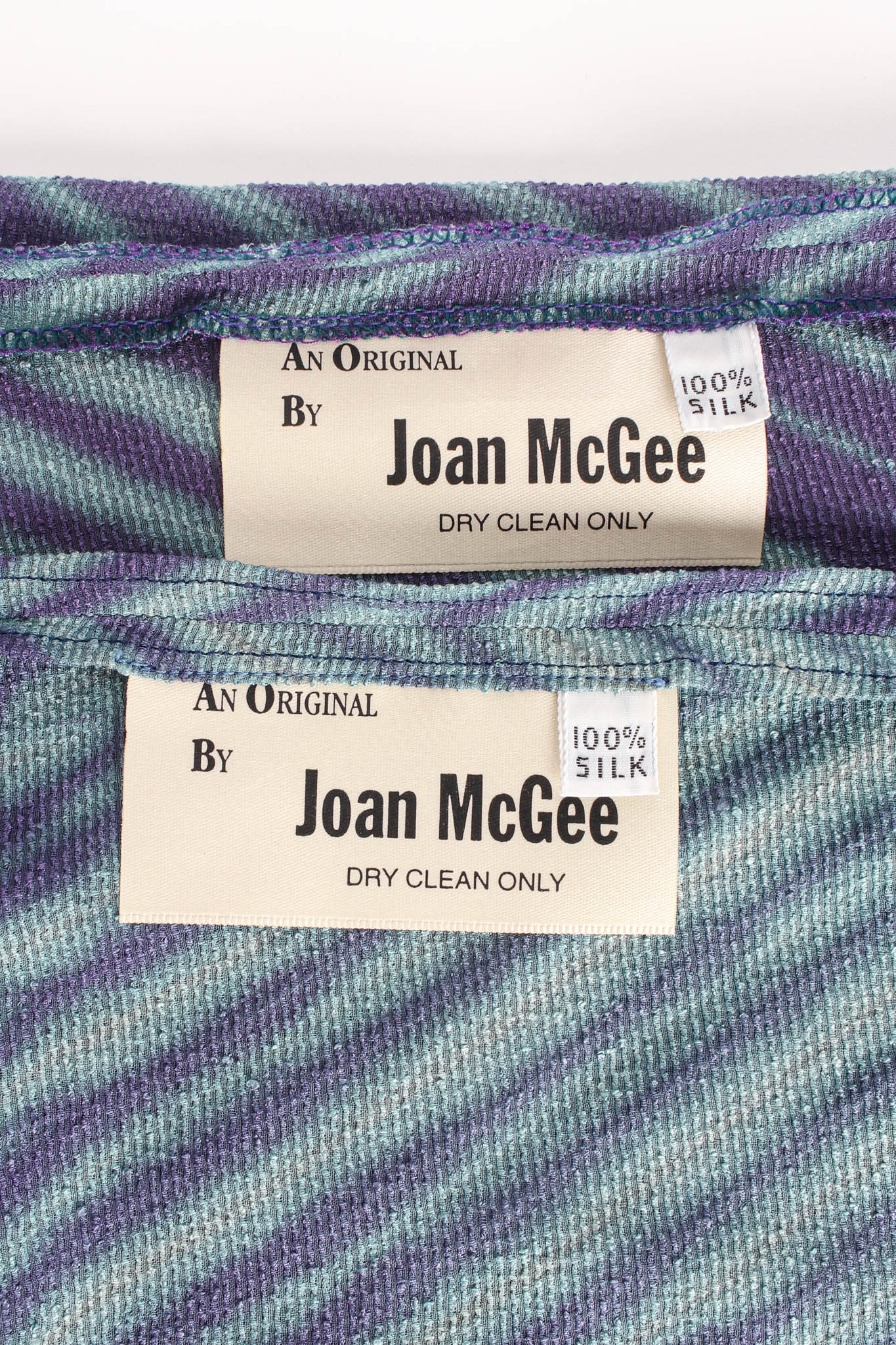Vintage Joan McGee Tie-Dye Duster, Tank, & Pant (5 Piece Set) both label tags @ Recess Los Angeles