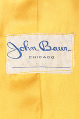 Recess Los Angeles Designer Consignment Vintage John Bauer Floral Sequin Boxy Crop Matador Jacket