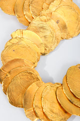 Vintage John Iversen Gold Tiled Coin Bracelet at Recess Los Angeles