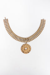 Recess Los Angeles Vintage Joseff of Hollywood Chinese Zodiac Astrology Medallion Choker