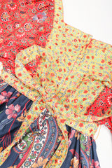 Recess Los Angeles Designer Consignment Vintage Joseph Magnin Cotton Boho Peasant Apron Dress