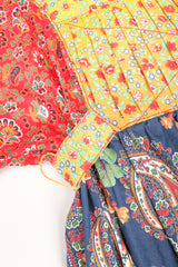 Recess Los Angeles Designer Consignment Vintage Joseph Magnin Cotton Boho Peasant Apron Dress