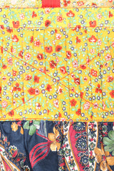 Recess Los Angeles Designer Consignment Vintage Joseph Magnin Cotton Boho Peasant Apron Dress