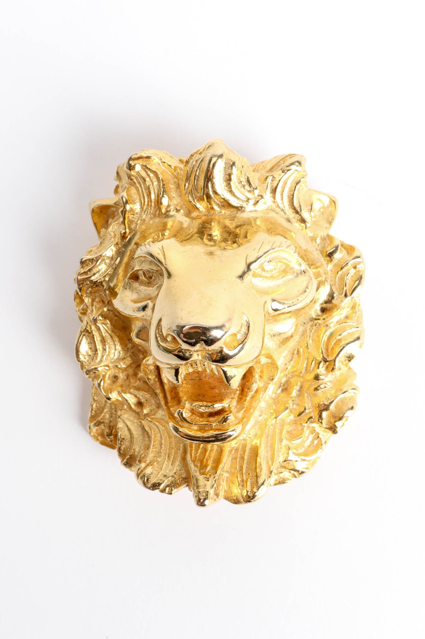 Vintage Judith Leiber Lion Brooch Pendant Necklace lion booch @ Recess Los Angeles