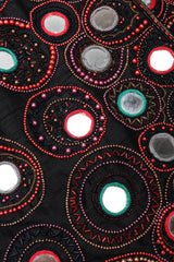 Recess Los Angeles Vintage Judith Ann Creations Beaded Mirror Fringe Boxy Jacket