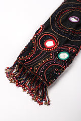 Recess Los Angeles Vintage Judith Ann Creations Beaded Mirror Fringe Boxy Jacket