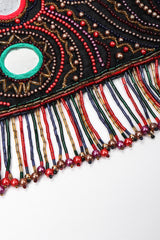 Recess Los Angeles Vintage Judith Ann Creations Beaded Mirror Fringe Boxy Jacket